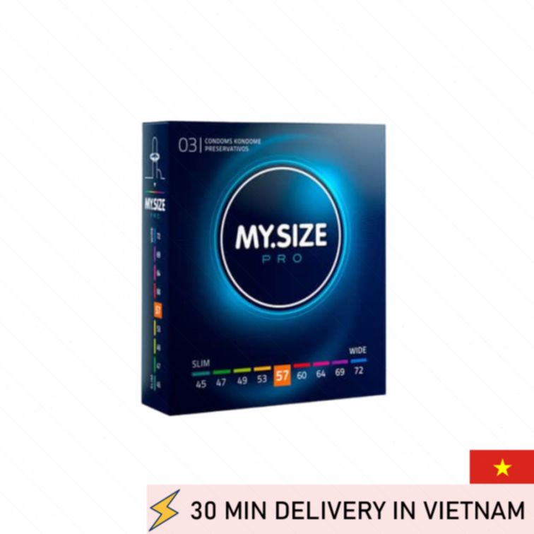 MY SIZE 57 Ultra Thin Condoms Perfect Fit 