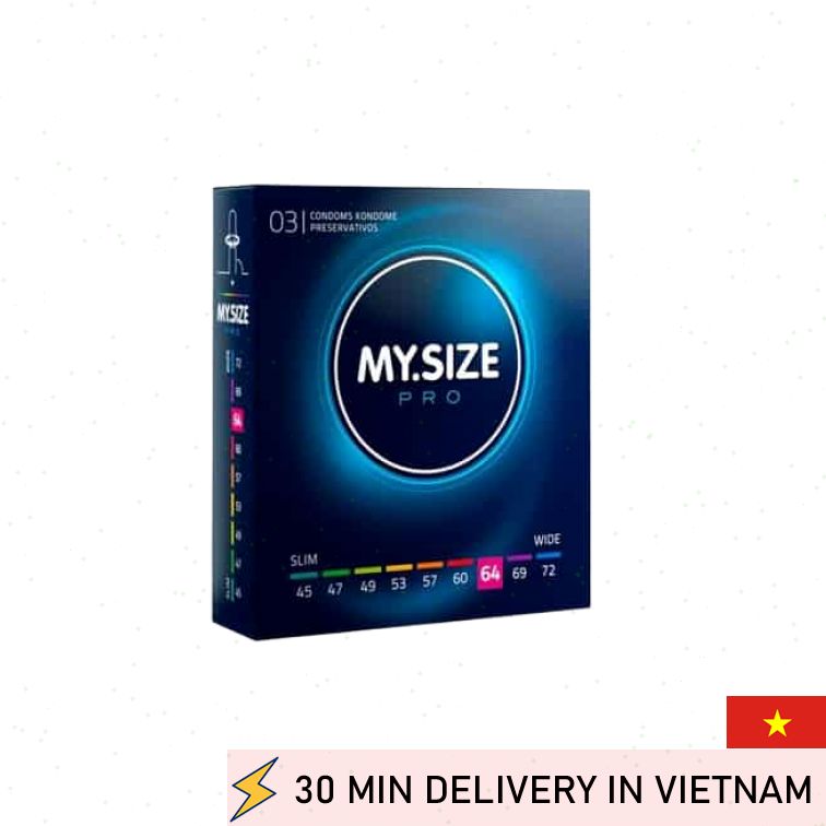 Ultra Thin Condoms MySize Pro 64 Perfect Fit 