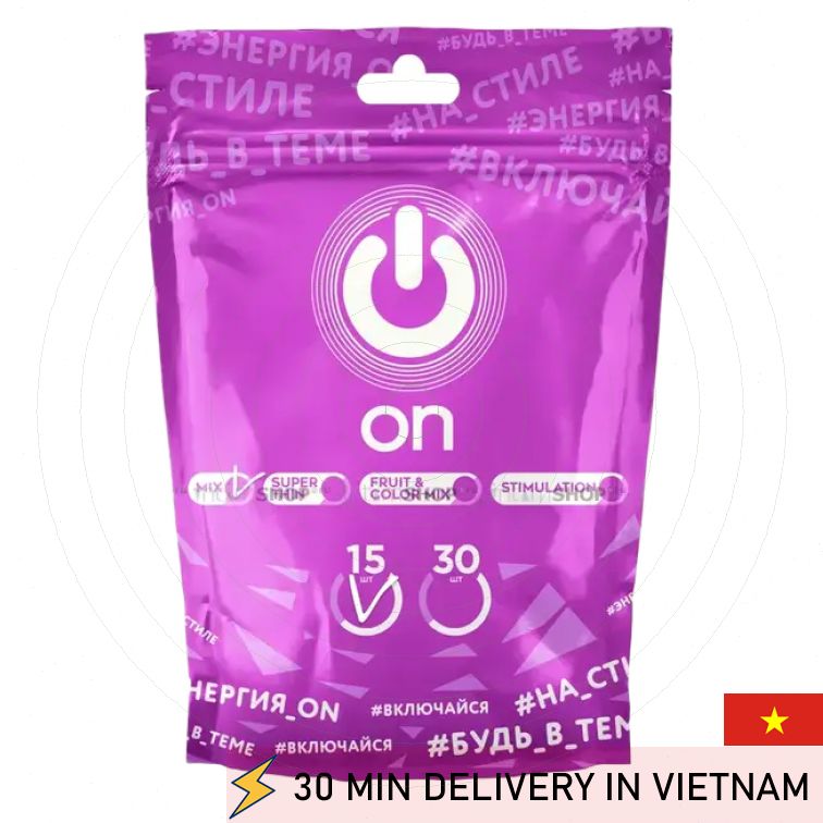ON Mix Condoms Variety Pack Ultra Thin Pleasure Set 
