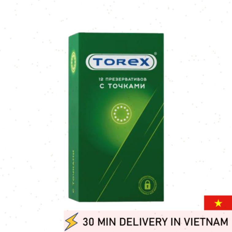Ribbed Condom Textured Dots Enhanced Pleasure 
