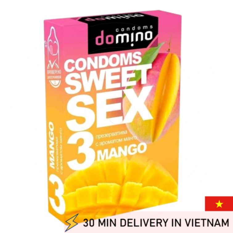 Mango Flavor Condoms Sweet Sensation Safe Pleasure 