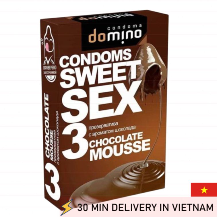 Chocolate Condoms Sweet Flavor Extra Pleasure 