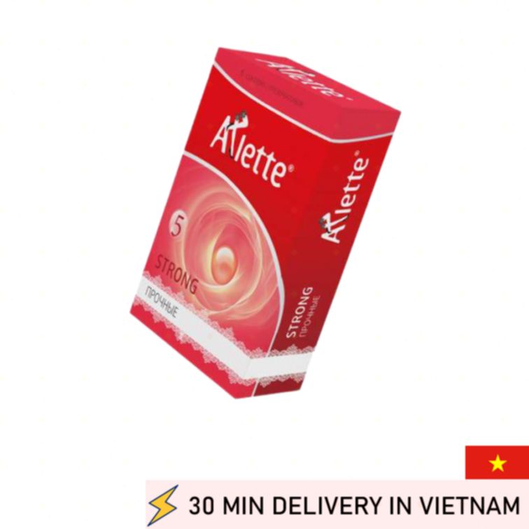Arlette Strong Condoms Durable Safe Pack 6pcs 