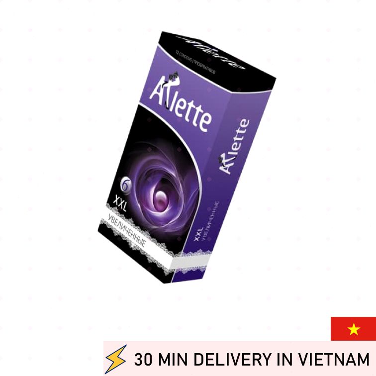 XXL Condoms Large Size Comfort Fit Pack 12 