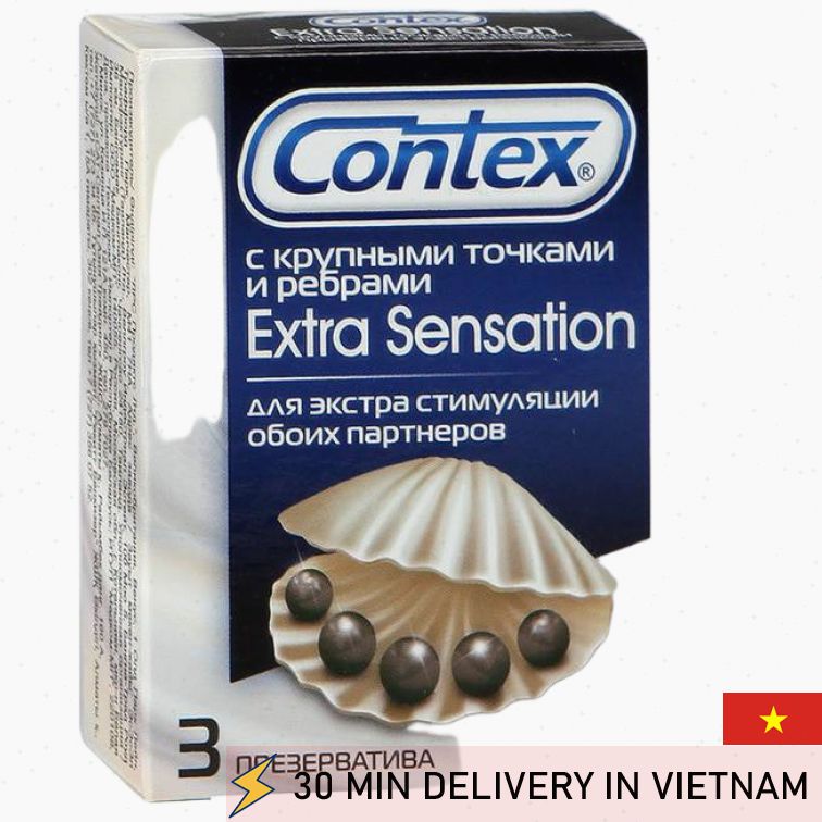 Dotted Ribbed Condoms Extra Sensation Pack 