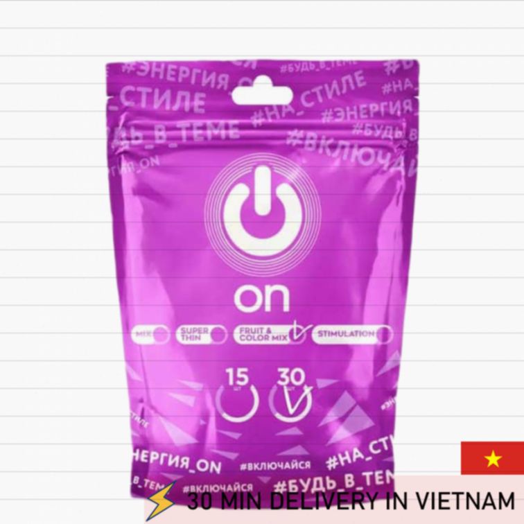 Flavored Condoms 30 Pack Colorful Sweet Sensation 