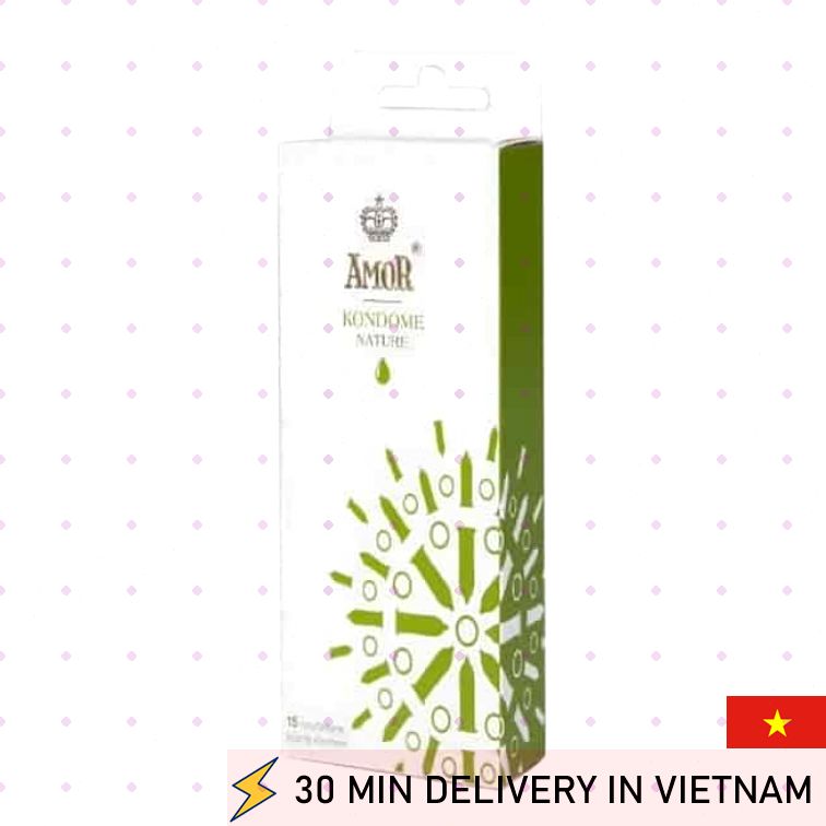 Natural Condoms Pack 15 Thin Safe Comfort 