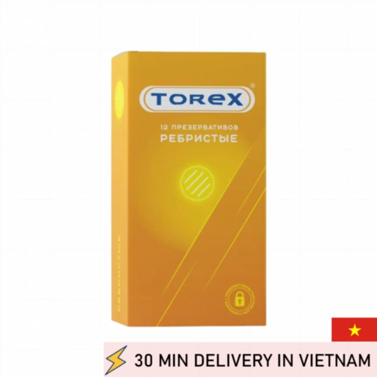 Ribbed Condoms Pack 12 Long Lasting Pleasure 