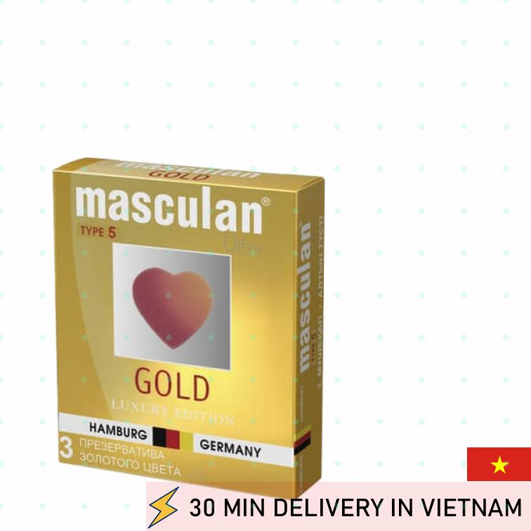Masculan Ultra Gold Condoms Vanilla Smooth 