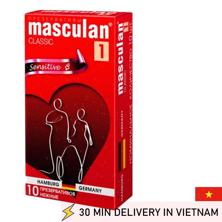 Ultra Thin Sensitive Condoms Masculan Classic Pack 