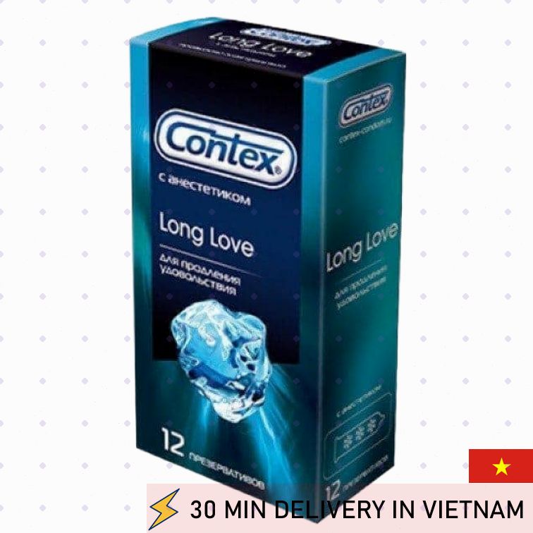 Contex Long Love Delay Condoms Extended Pleasure 12 