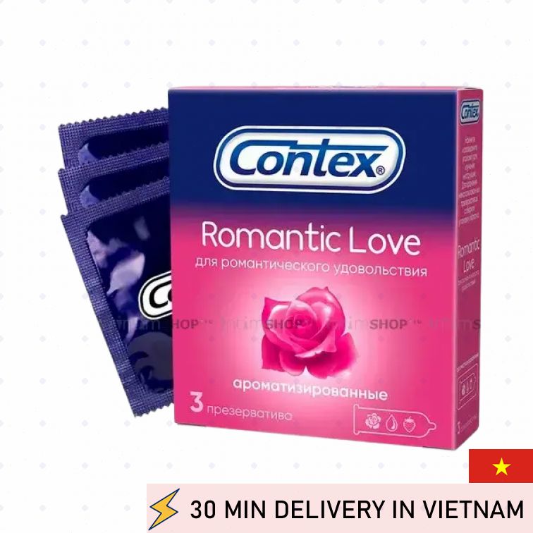 Flavored Condoms Romantic Love 3 Pack Sweet Feel 
