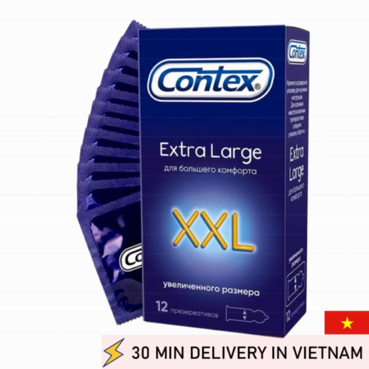 Condom Extra Large 12pcs Safe Comfort Protection 