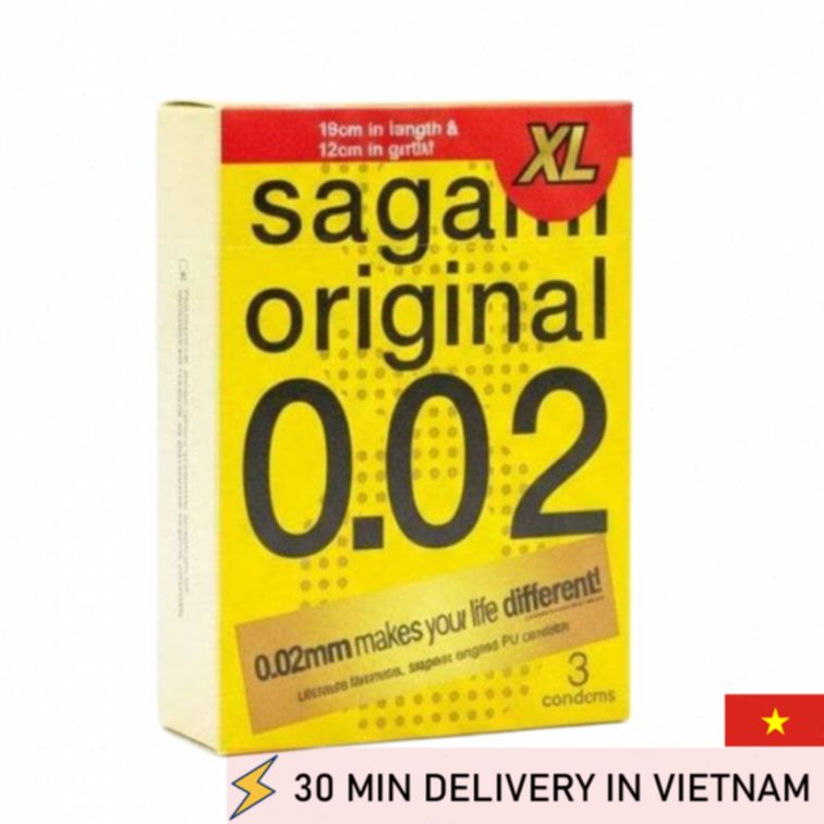 Polyurethane Condom 0 02 XL Ultra Thin 3 Pack 