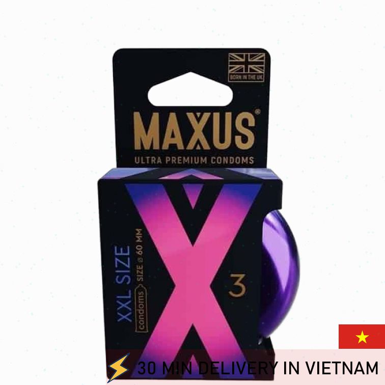 Maxus XXL Condoms Large Size Strong Protection 