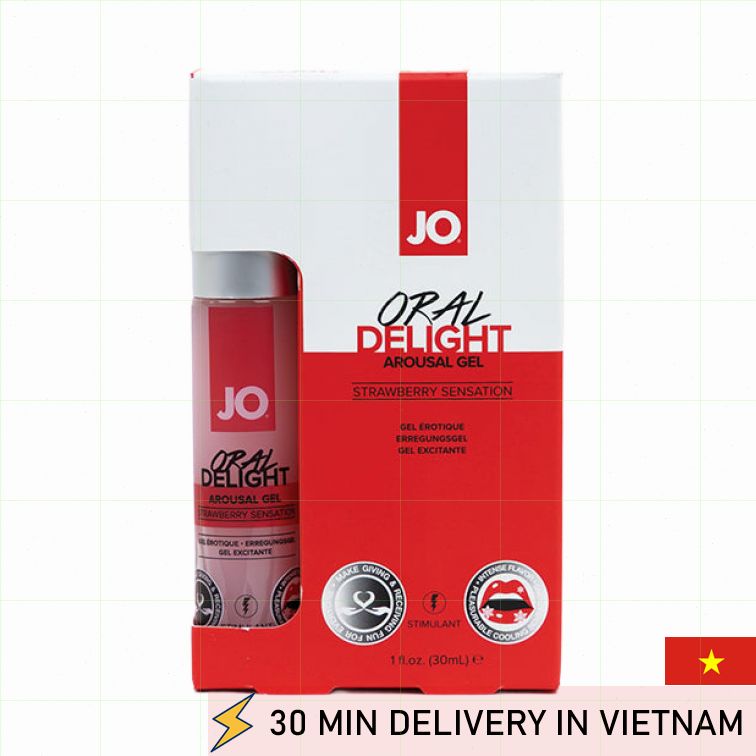 Strawberry Oral Gel Cooling Sensation Pleasure Boost 
