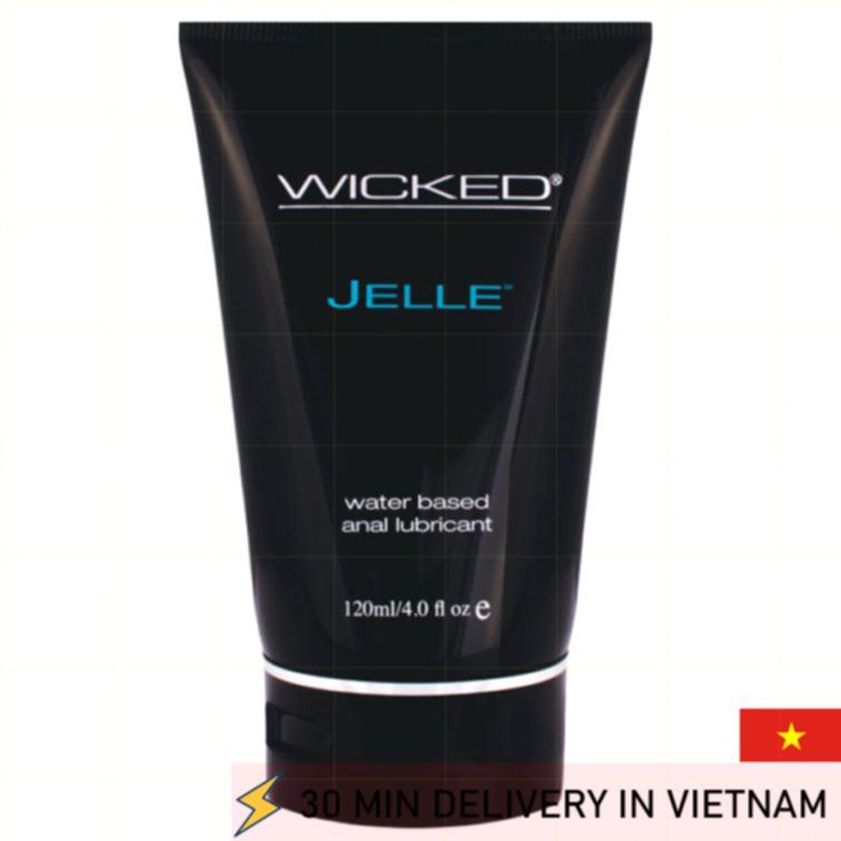 Wicked Jelle Anal Lubricant Long Lasting Smooth Glide 