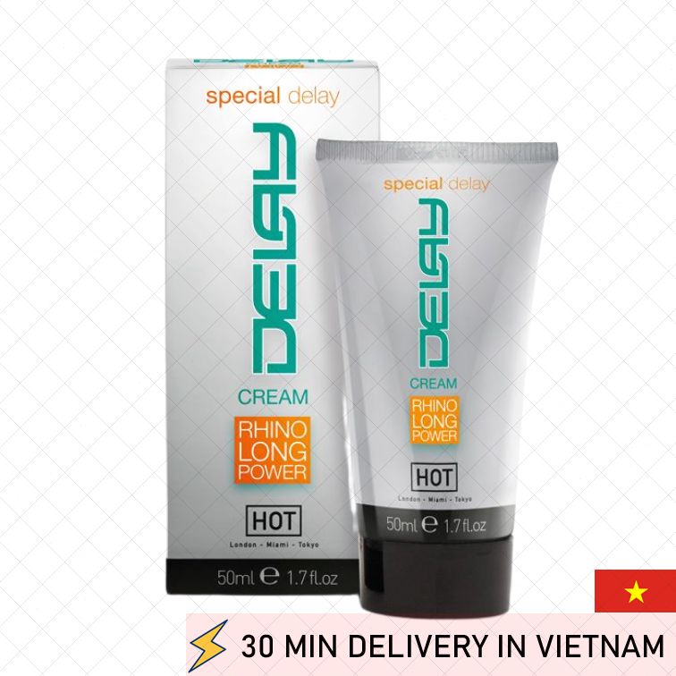 Rhino Delay Cream 50ml Long Lasting Performance Boost 