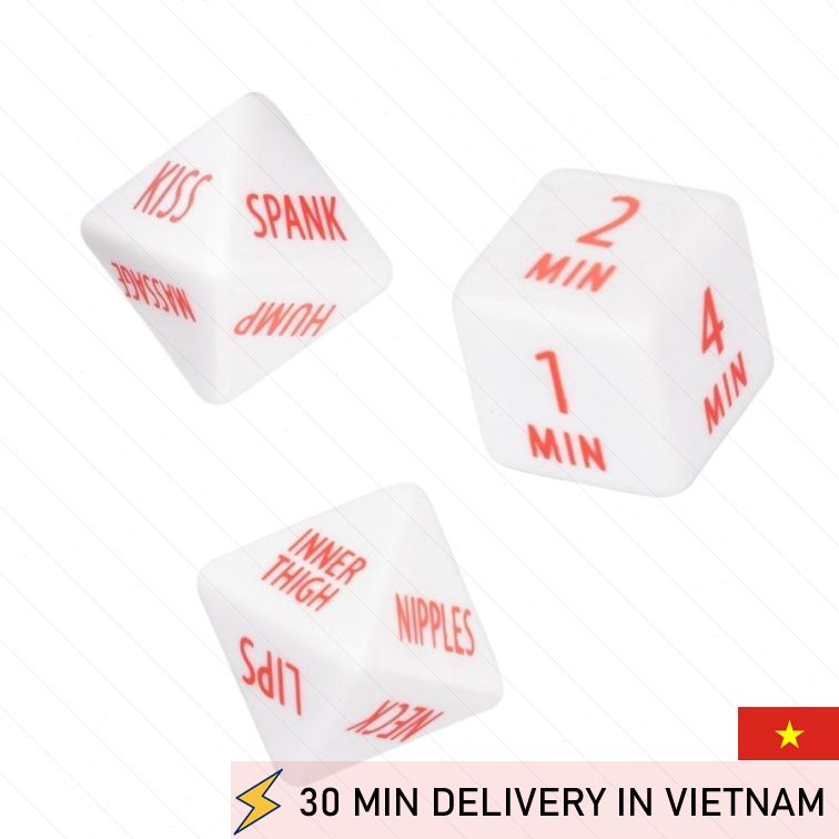 Seduction Dice Game Naughty Couple Fun Play 