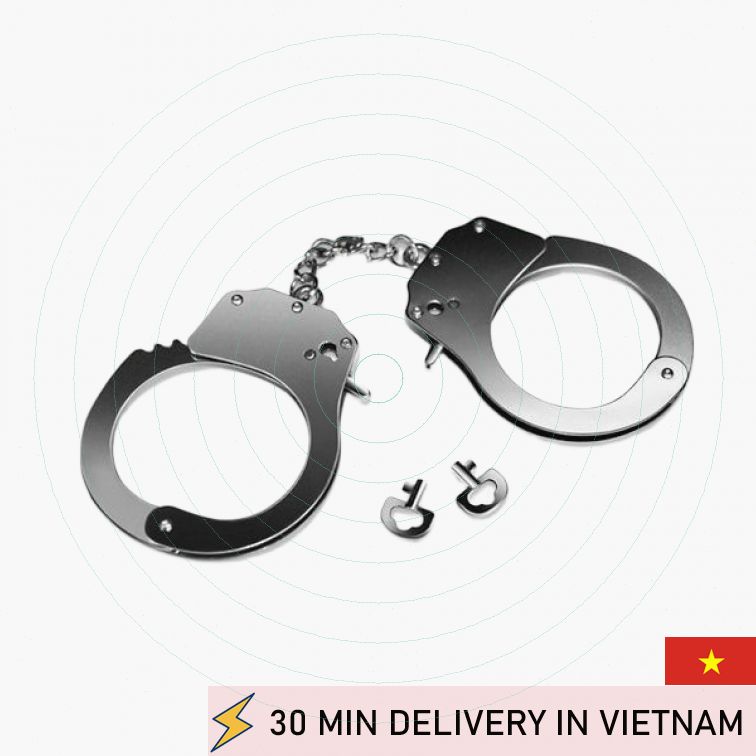 Lovetoy metal handcuffs durable restraint play 