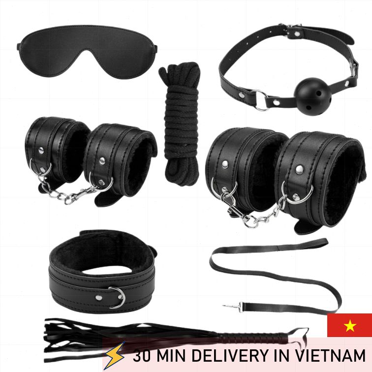 BDSM Restraint Set Soft Plush Comfortable Roleplay 