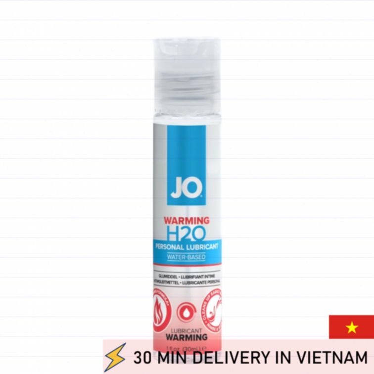 Warming Water Based Lube JO H2O 30ml Smooth Glide 