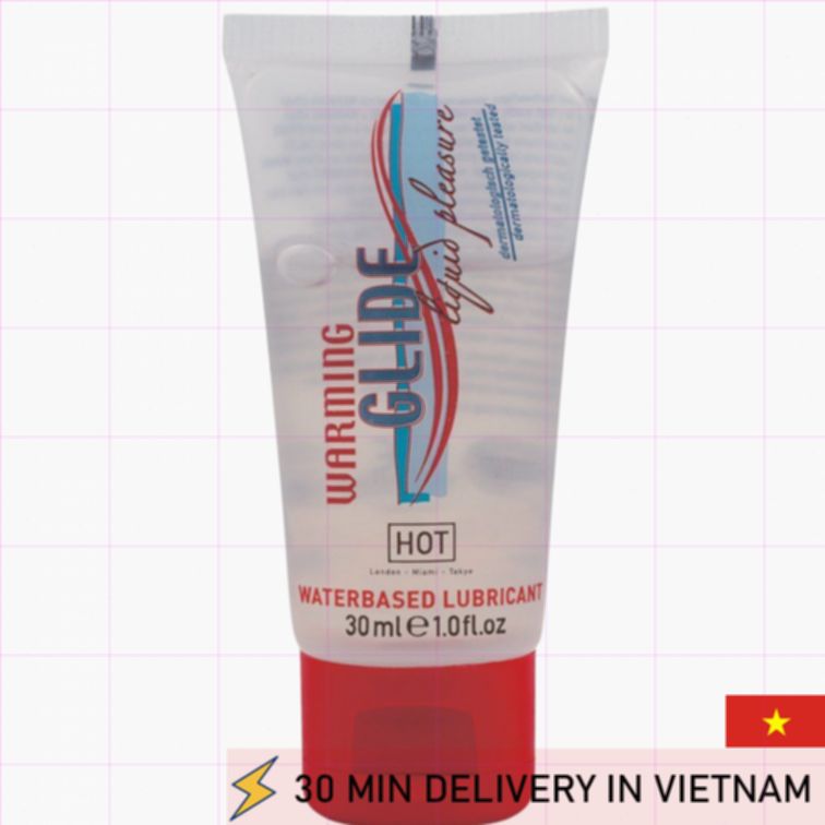 Hot glide warming lube 30ml smooth pleasure 