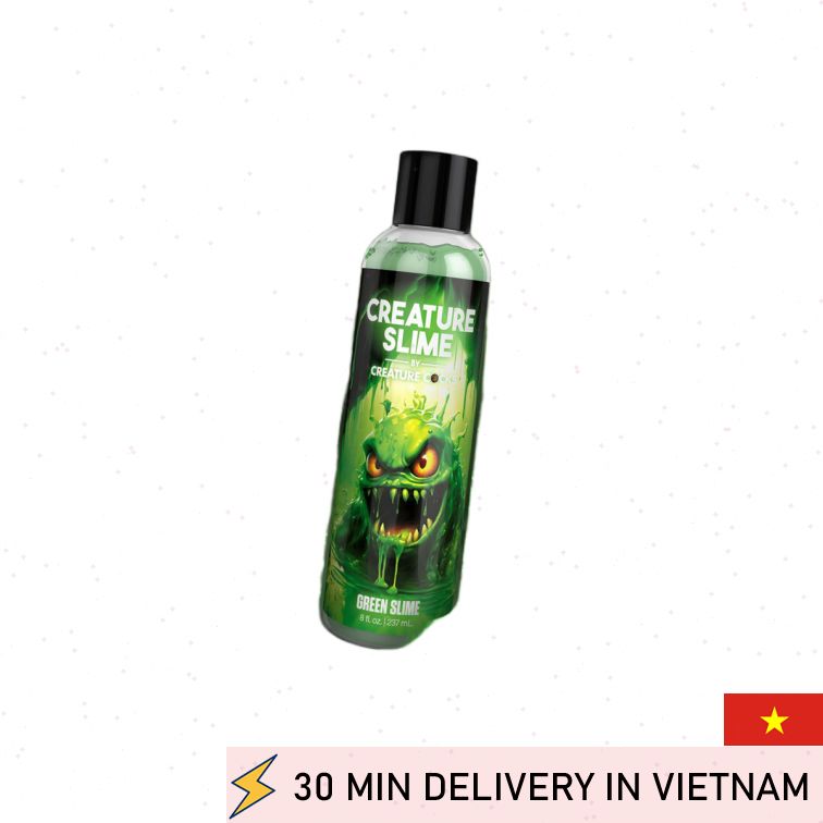 Green Slime Water Based Lubricant 8oz Smooth Lube 