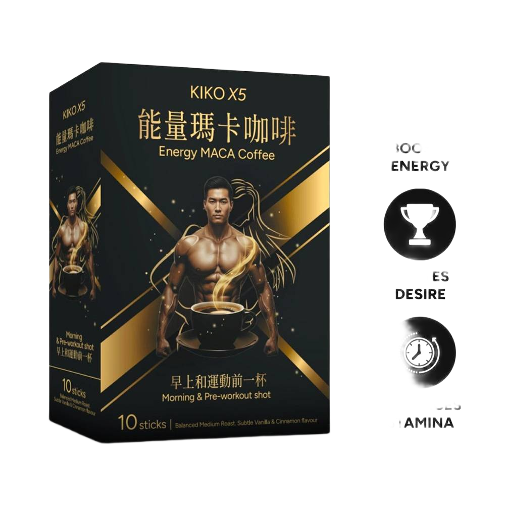  Bỏ sỉ KIKO Maca Cà Phê Năng Lượng 10 Gói Tăng Lực  chính hãng 