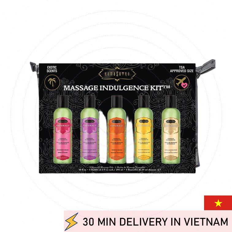 Massage Oil Kit Travel Set Romantic Essentials 