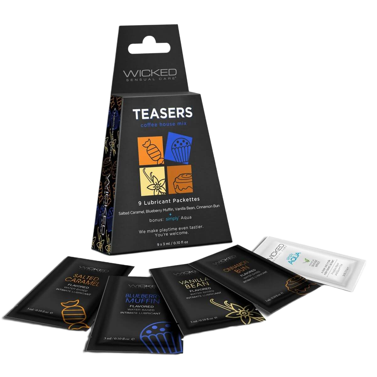  Bán Wicked Teasers Lube Thử Vị Ngọt Ngào Đa Hương  có tốt không? 