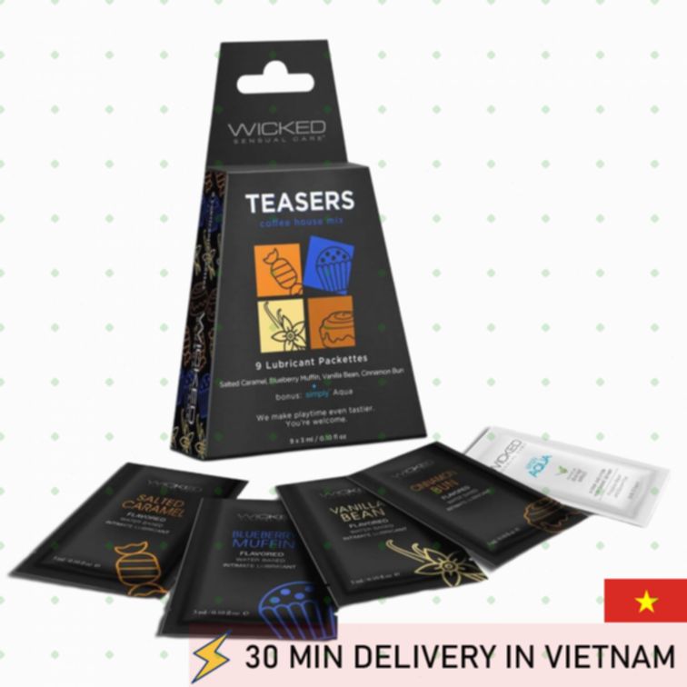 Flavored lube sampler sweet sensations kit 