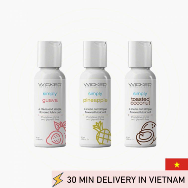 Tropical Lube Trio Set Travel Size Smooth Sensation 