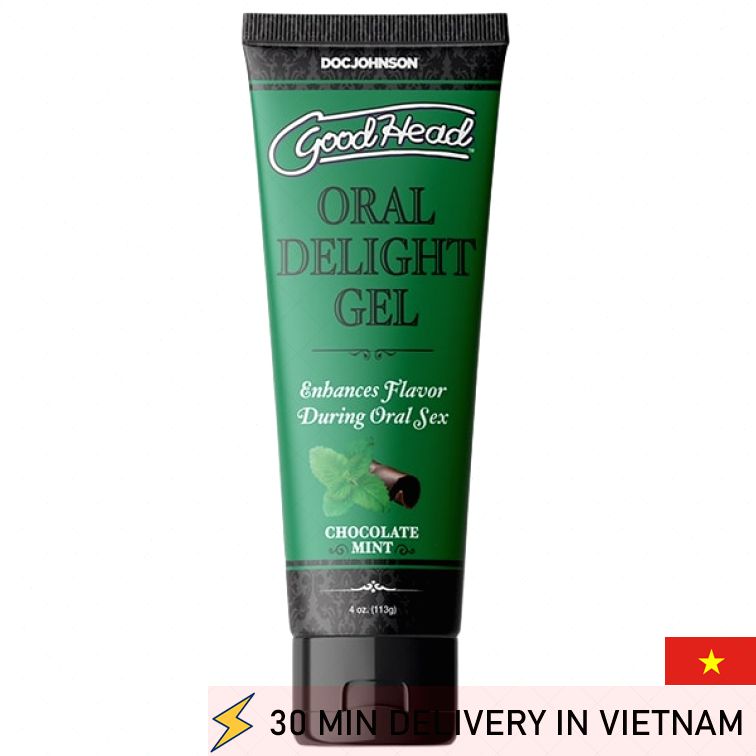 Oral Pleasure Gel Goodhead Chocolate Mint Flavor 