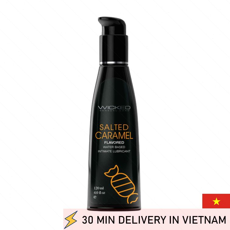 Wicked Aqua Flavored Lube 4oz Oral Friendly 
