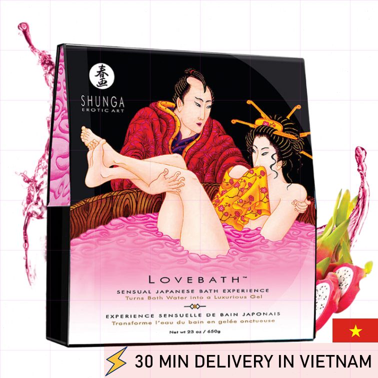 Luxury Bath Gel Shunga Lovebath Sensual Relaxing 