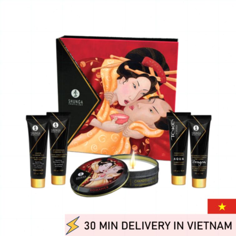 Geisha Secret Kit Sensual Massage Arousal Set 