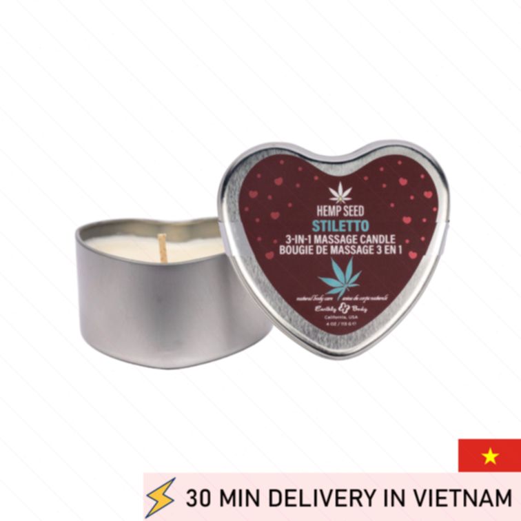 Earthly Body Massage Candle 3in1 Romantic 