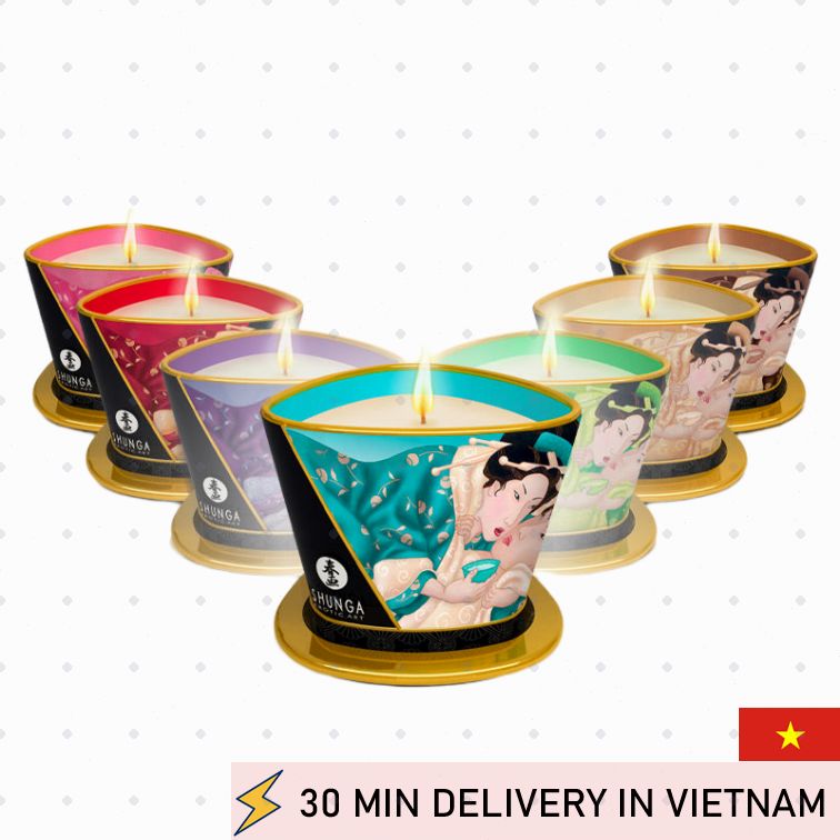 Massage Candle Natural Oil Warm Sensual Skin Care 