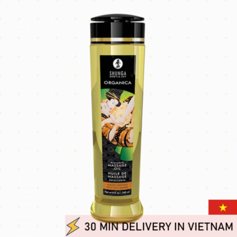 Organic Kissable Massage Oil Sensual Body Glide 