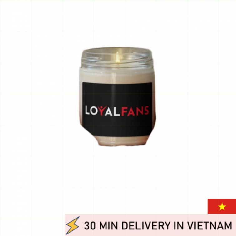 Scented Soy Candle Loyalfans Romantic Mood 