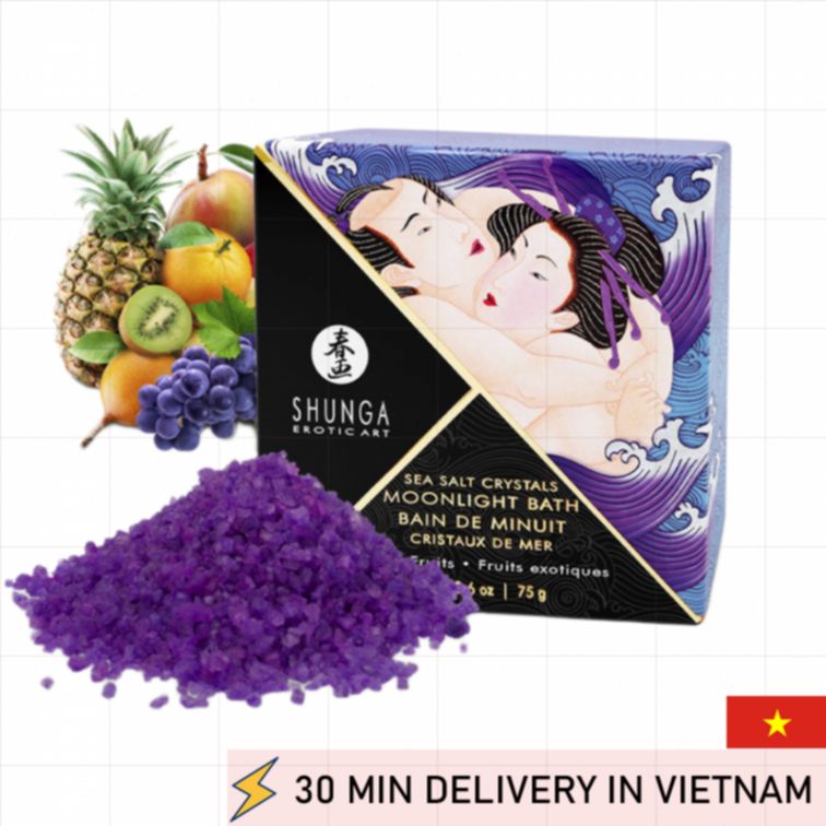 Romantic Bath Salts Relaxing Aroma Sensual Spa Night 