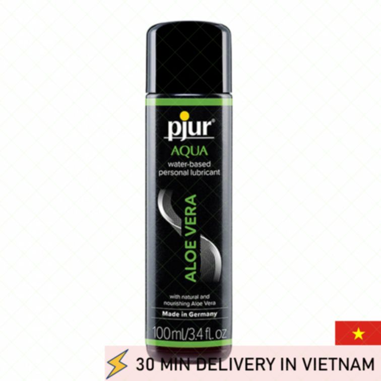 Pjur Aqua Aloe Vera Lube Smooth Hydration Premium Care 