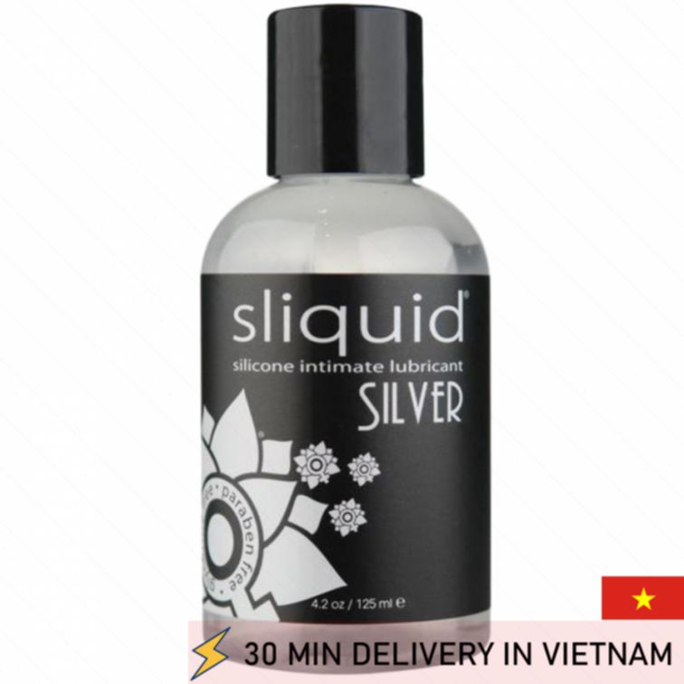 Sliquid Silver Silicone Lubricant Long Lasting 