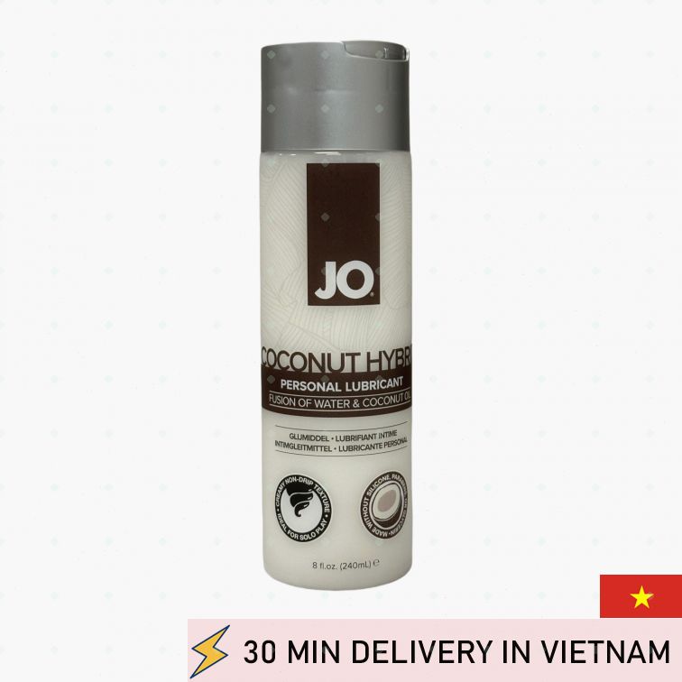 Coconut Hybrid Lube Smooth Silky Long Glide 