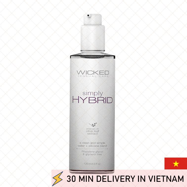 Hybrid Lubricant Wicked Simply smooth safe long glide 