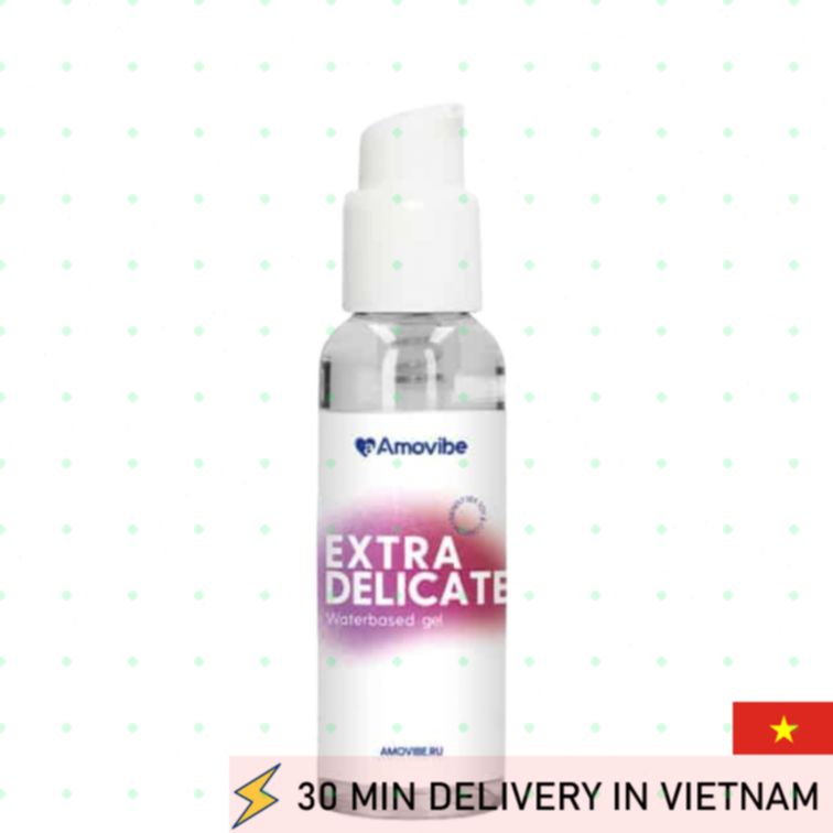 Water based lube Amovibe Extra Delicate 50ml silky smooth 