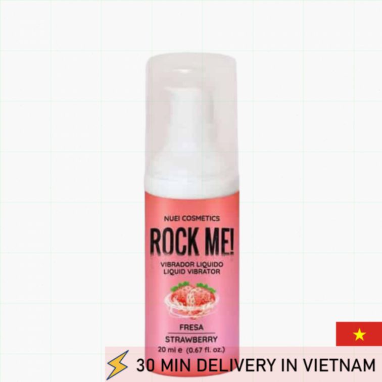 Liquid Vibrator Nuei Strawberry 20ml Tingling Fun 