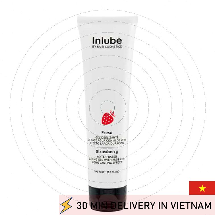 Strawberry Aloe Water Based Lube Smooth Sensation 