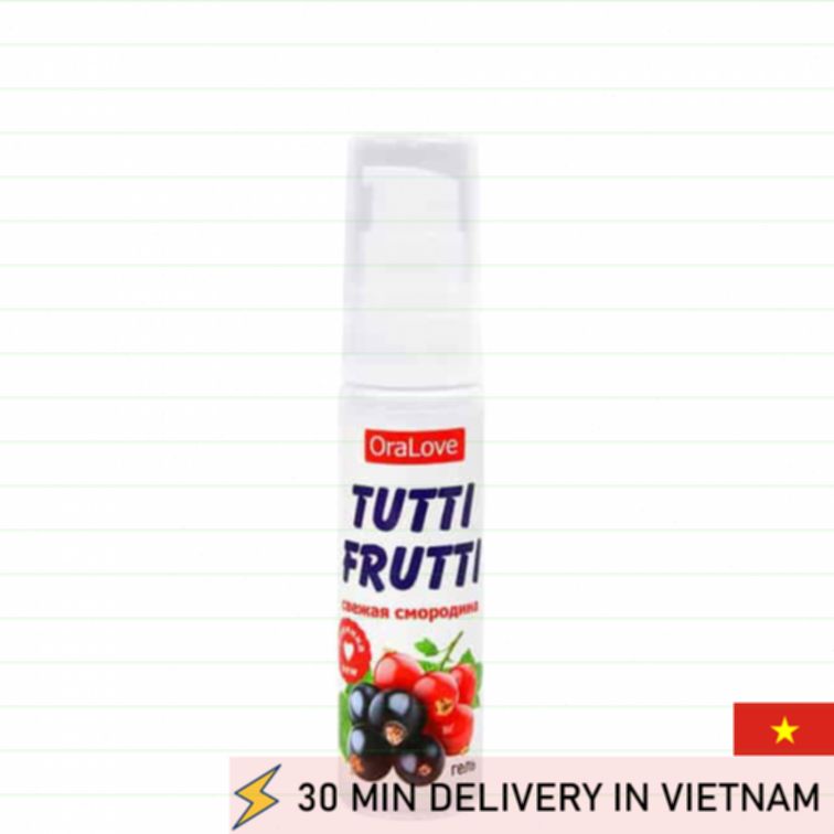 Edible Lube Berry Flavor 30ml Sweet Oral Pleasure 